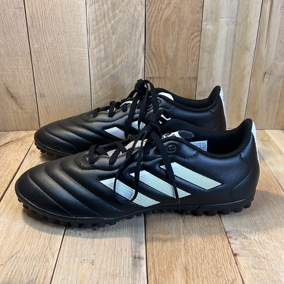 adidas Goletto VIII Black and White Turf Soccer Cleats NWT - Picture 2 of 12